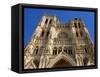 Notre-Dame d'Amiens Cathedral-Sylvain Sonnet-Framed Stretched Canvas