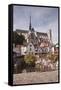 Notre Dame D'Amiens Cathedral-Julian Elliott-Framed Stretched Canvas