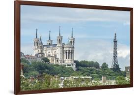 Notre Dame de Fourviere, Lyon, France-Jim Engelbrecht-Framed Photographic Print