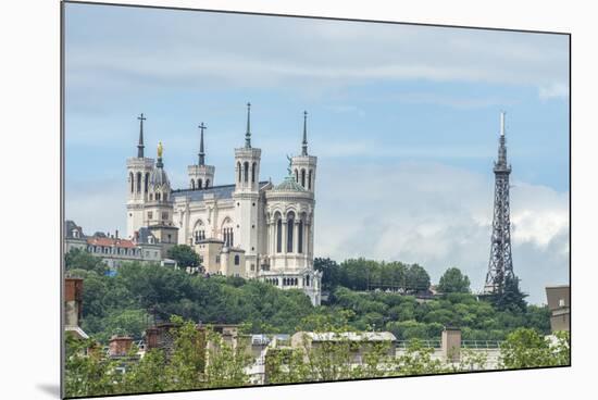 Notre Dame de Fourviere, Lyon, France-Jim Engelbrecht-Mounted Photographic Print