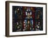 Notre-Dame De La Belle Verriere: Virgin and Child, Stained Glass Window-null-Framed Giclee Print