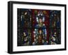 Notre-Dame De La Belle Verriere: Virgin and Child, Stained Glass Window-null-Framed Giclee Print