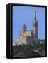 Notre Dame de La Garde Church, Marseilles, Bouches du Rhone, Provence, France, Europe-Rolf Richardson-Framed Stretched Canvas