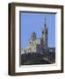 Notre Dame de La Garde Church, Marseilles, Bouches du Rhone, Provence, France, Europe-Rolf Richardson-Framed Premium Photographic Print