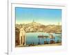 Notre Dame De La Garde from Quai De La Joilette, Marseilles, Pub. C.1900-null-Framed Giclee Print