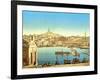 Notre Dame De La Garde from Quai De La Joilette, Marseilles, Pub. C.1900-null-Framed Giclee Print