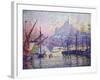 Notre-Dame-De-La-Garde (La Bonne-Mère), Marseilles-Paul Signac-Framed Art Print