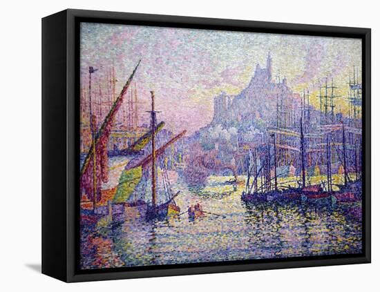 Notre-Dame-De-La-Garde (La Bonne-Mère), Marseilles-Paul Signac-Framed Stretched Canvas