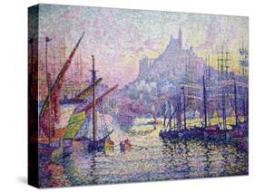 Notre-Dame-De-La-Garde (La Bonne-Mère), Marseilles-Paul Signac-Stretched Canvas