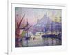 Notre-Dame-De-La-Garde (La Bonne-Mère), Marseilles-Paul Signac-Framed Art Print