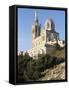 Notre Dame De La Garde, Marseille, Bouches-Du-Rhone, Provence, France-Guy Thouvenin-Framed Stretched Canvas