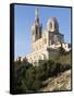 Notre Dame De La Garde, Marseille, Bouches-Du-Rhone, Provence, France-Guy Thouvenin-Framed Stretched Canvas