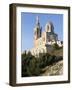 Notre Dame De La Garde, Marseille, Bouches-Du-Rhone, Provence, France-Guy Thouvenin-Framed Photographic Print