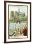 Notre Dame De Paris, and the Coronation of Napoleon I as Emperor of France, 1804-null-Framed Giclee Print