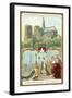 Notre Dame De Paris, and the Coronation of Napoleon I as Emperor of France, 1804-null-Framed Giclee Print