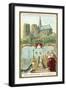 Notre Dame De Paris, and the Coronation of Napoleon I as Emperor of France, 1804-null-Framed Giclee Print