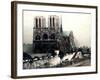 Notre Dame De Paris, C1900-1942-Pierre Hode-Framed Giclee Print