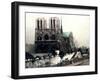 Notre Dame De Paris, C1900-1942-Pierre Hode-Framed Giclee Print