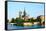 Notre Dame De Paris Carhedral on the La Seine Riversid-OSTILL-Framed Stretched Canvas