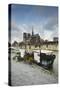 Notre Dame De Paris Cathedral and the River Seine, Paris, France, Europe-Julian Elliott-Stretched Canvas