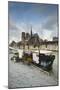 Notre Dame De Paris Cathedral and the River Seine, Paris, France, Europe-Julian Elliott-Mounted Photographic Print