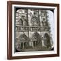 Notre Dame De Paris Cathedral, of the Porch, Paris (IVth Arrondissement), Circa 1860-Leon, Levy et Fils-Framed Photographic Print