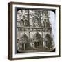 Notre Dame De Paris Cathedral, of the Porch, Paris (IVth Arrondissement), Circa 1860-Leon, Levy et Fils-Framed Photographic Print