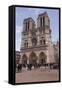 Notre Dame De Paris Cathedral on the Ile De La Cite, Paris, France, Europe-Julian Elliott-Framed Stretched Canvas