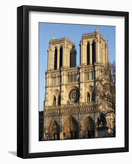 Notre-Dame de Paris Cathedral, Paris, France, Europe-Godong-Framed Photographic Print