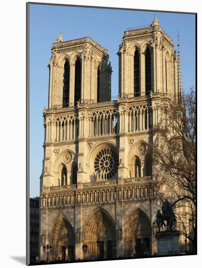 Notre-Dame de Paris Cathedral, Paris, France, Europe-Godong-Mounted Photographic Print