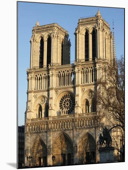 Notre-Dame de Paris Cathedral, Paris, France, Europe-Godong-Mounted Photographic Print