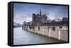 Notre Dame De Paris Cathedral, Paris, France, Europe-Julian Elliott-Framed Stretched Canvas