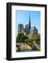 Notre Dame De Paris Cathedral-David Ionut-Framed Photographic Print