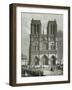 Notre Dame De Paris En 1642 - Illustration from Notre Dame De Paris, 19th Century-Eugene Emmanuel Viollet-le-Duc-Framed Giclee Print