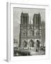 Notre Dame De Paris En 1642 - Illustration from Notre Dame De Paris, 19th Century-Eugene Emmanuel Viollet-le-Duc-Framed Giclee Print