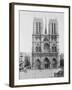 Notre Dame De Paris, France, Late 19th or Early 20th Century-null-Framed Giclee Print