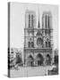 Notre Dame De Paris, France, Late 19th or Early 20th Century-null-Stretched Canvas