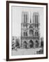 Notre Dame De Paris, France, Late 19th or Early 20th Century-null-Framed Premium Giclee Print