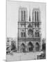 Notre Dame De Paris, France, Late 19th or Early 20th Century-null-Mounted Premium Giclee Print