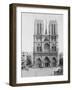 Notre Dame De Paris, France, Late 19th or Early 20th Century-null-Framed Giclee Print