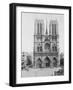 Notre Dame De Paris, France, Late 19th or Early 20th Century-null-Framed Giclee Print