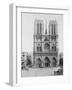 Notre Dame De Paris, France, Late 19th or Early 20th Century-null-Framed Giclee Print