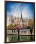 Notre Dame De Paris - France-null-Framed Premium Giclee Print