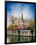 Notre Dame De Paris - France-null-Framed Premium Giclee Print