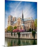 Notre Dame De Paris - France-null-Mounted Premium Giclee Print