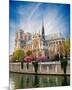 Notre Dame De Paris - France-null-Mounted Premium Giclee Print