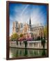 Notre Dame De Paris - France-null-Framed Premium Giclee Print