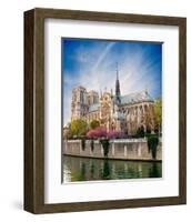 Notre Dame De Paris - France-null-Framed Art Print