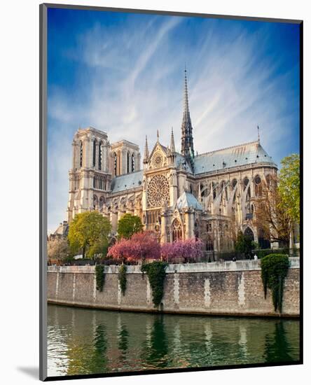 Notre Dame De Paris - France-null-Mounted Art Print