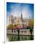 Notre Dame De Paris - France-null-Framed Art Print